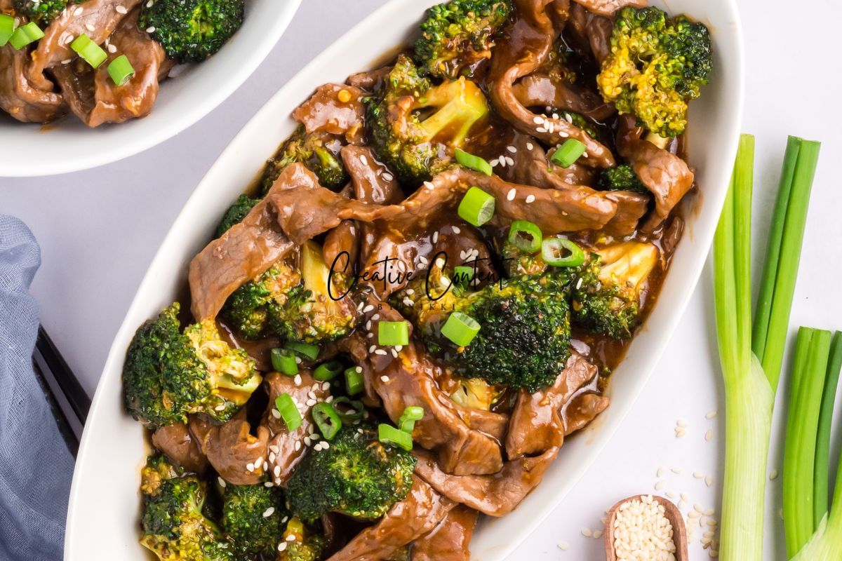 Beef and Broccoli - Set 1 of 2
