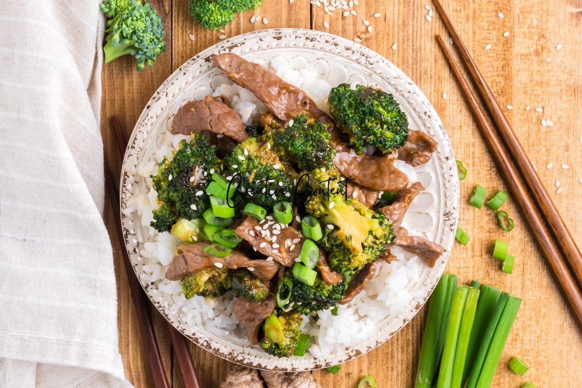 Beef and Broccoli - Set 2 of 2
