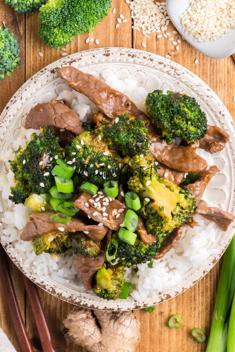 Beef and Broccoli - Set 2 of 2