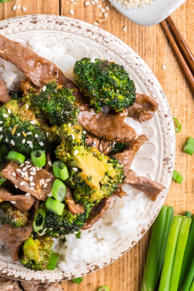 Beef and Broccoli - Set 2 of 2
