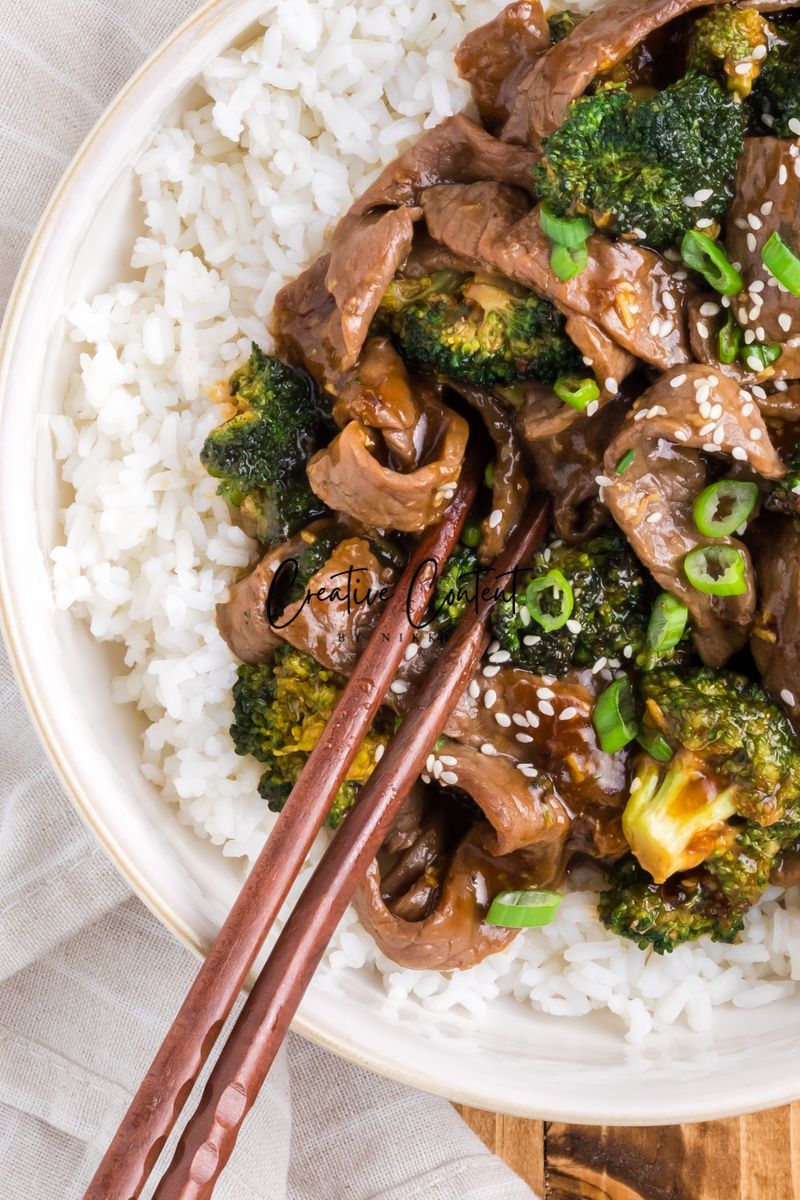 Beef and Broccoli - Set 2 of 2