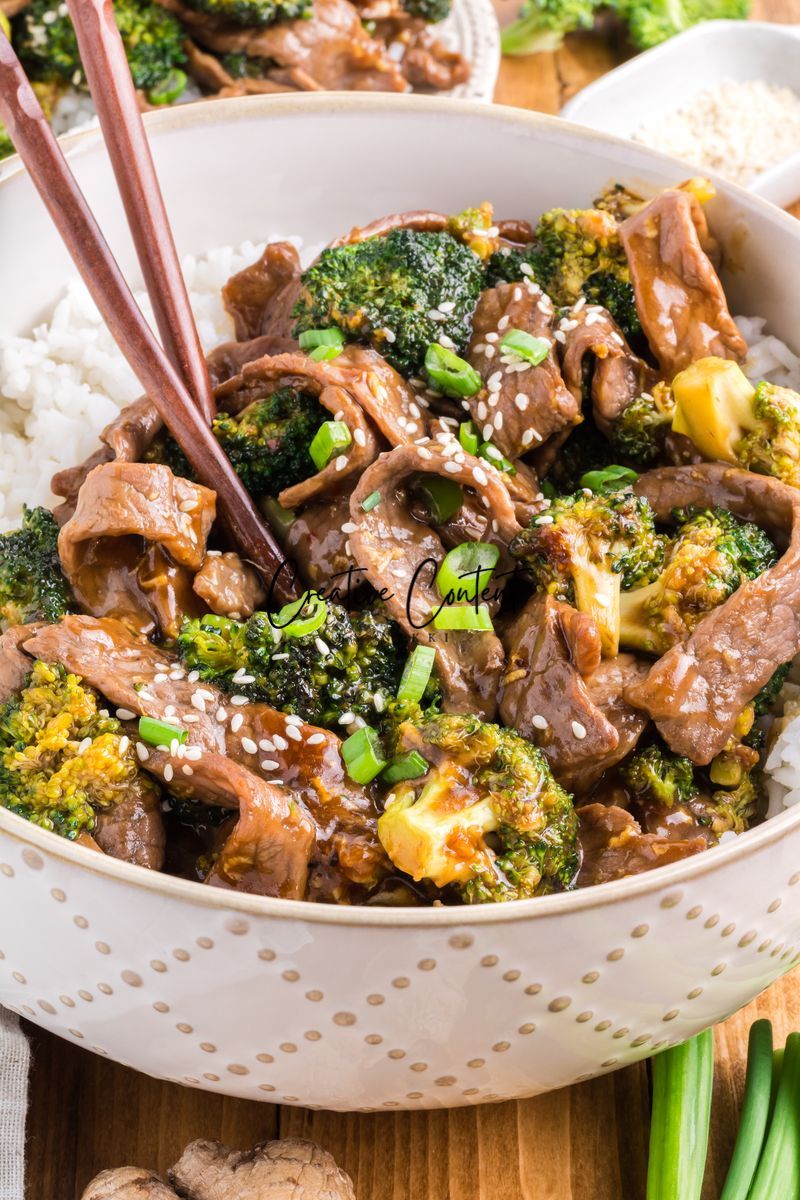 Beef and Broccoli - Set 2 of 2