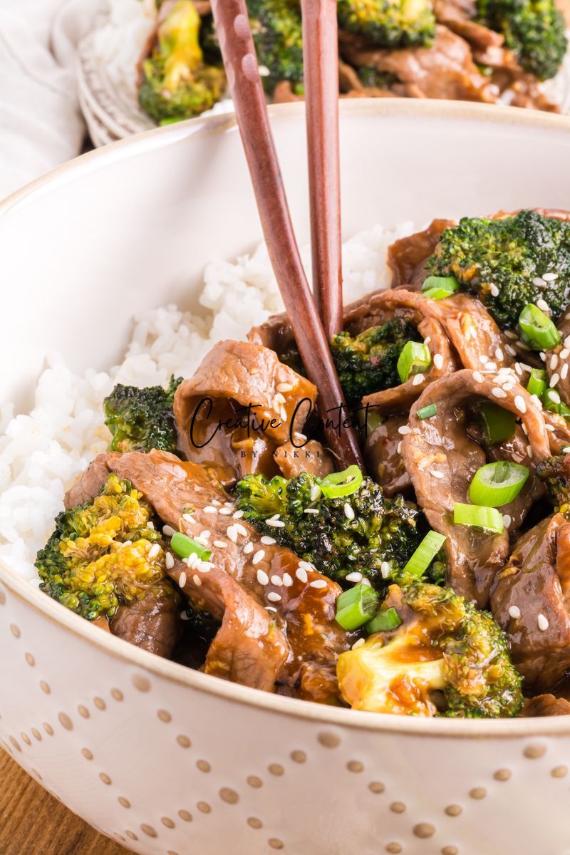 Beef and Broccoli - Set 2 of 2