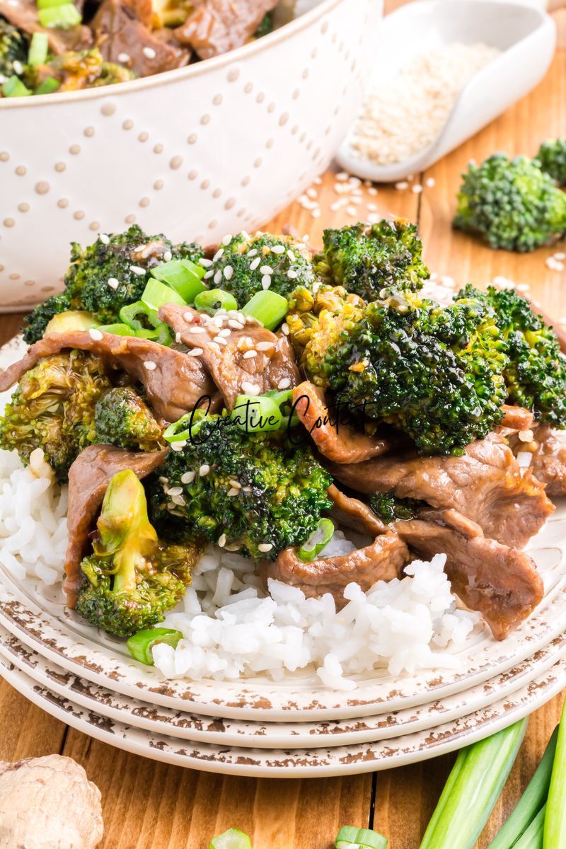 Beef and Broccoli - Set 2 of 2