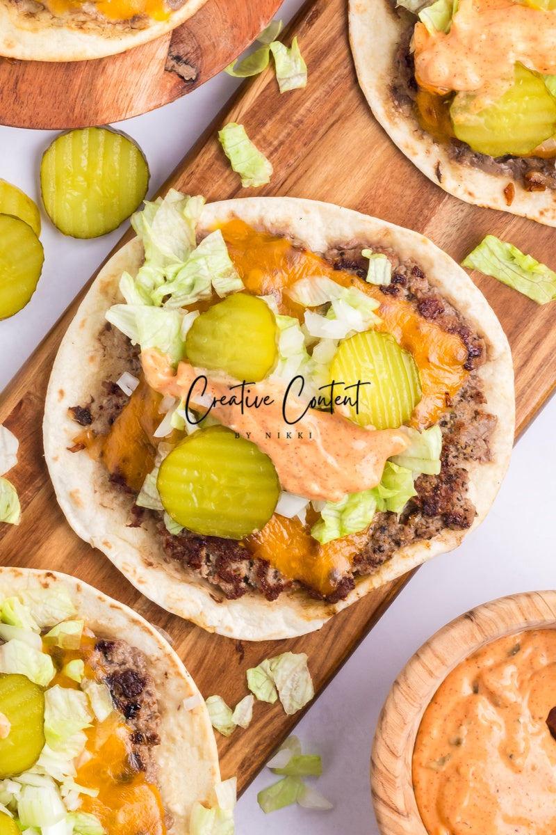 Big Mac Tacos / Smash Tacos - Set 1 of 2