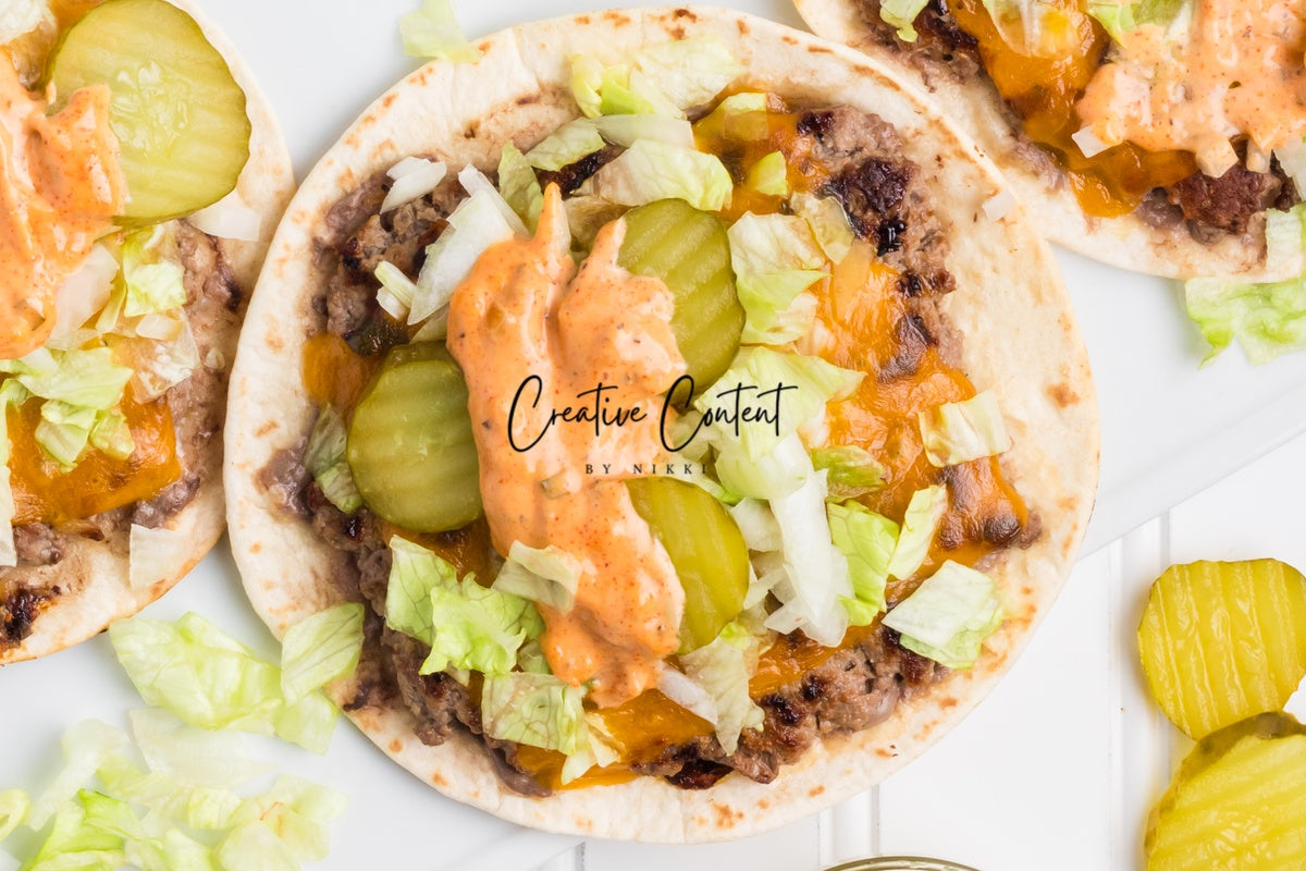 Big Mac Tacos / Smash Tacos - Set 2 of 2