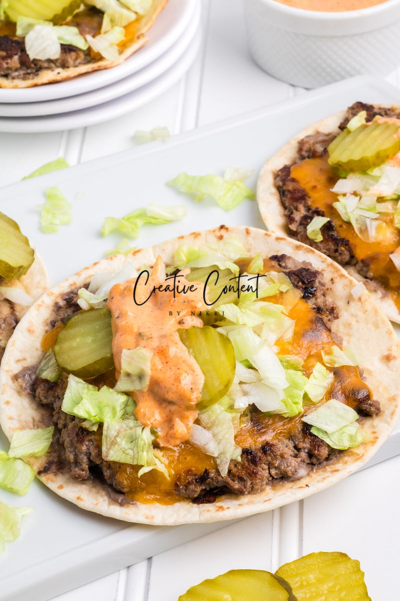 Big Mac Tacos / Smash Tacos - Set 2 of 2