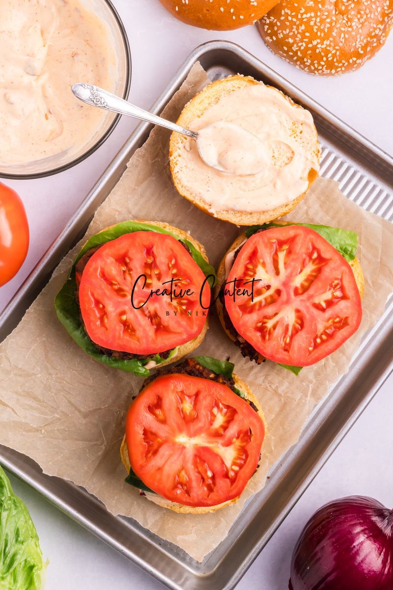 Black Bean Burgers + Chipotle Mayonnaise - Exclusive