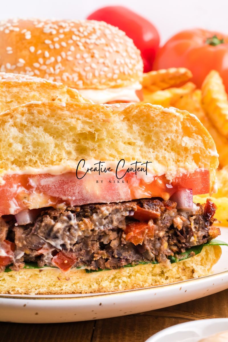 Black Bean Burgers + Chipotle Mayonnaise - Exclusive