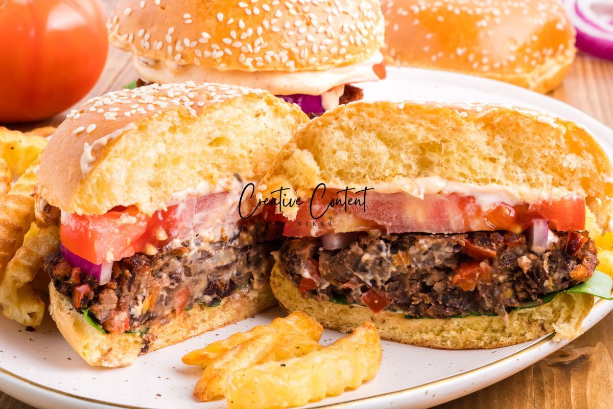 Black Bean Burgers + Chipotle Mayonnaise - Exclusive