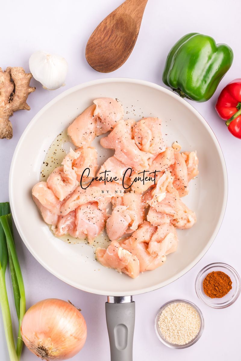 Black Pepper Chicken - Set 2 of 2