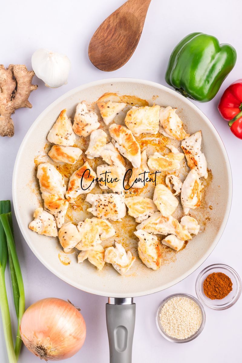 Black Pepper Chicken - Set 1 of 2
