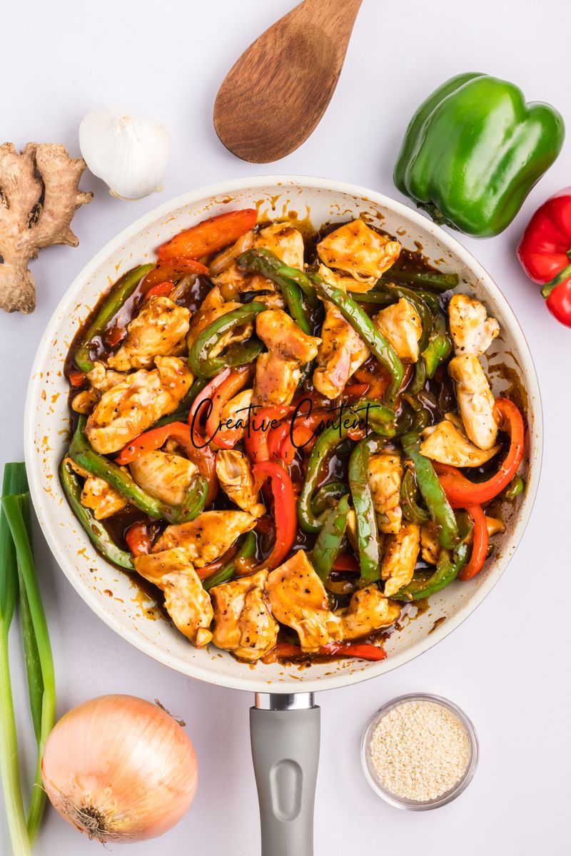 Black Pepper Chicken - Set 1 of 2