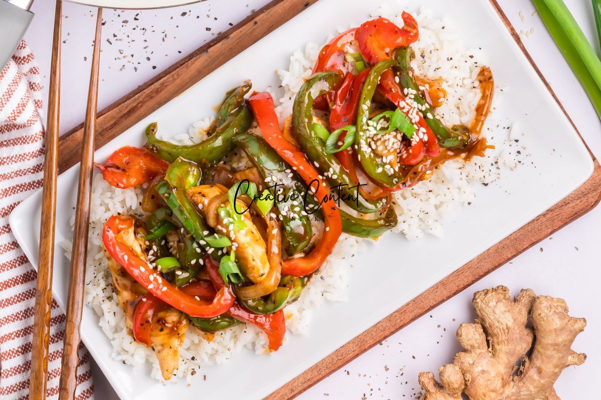 Black Pepper Chicken - Set 1 of 2