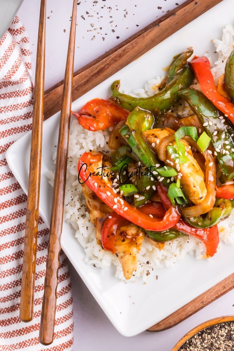 Black Pepper Chicken - Set 1 of 2
