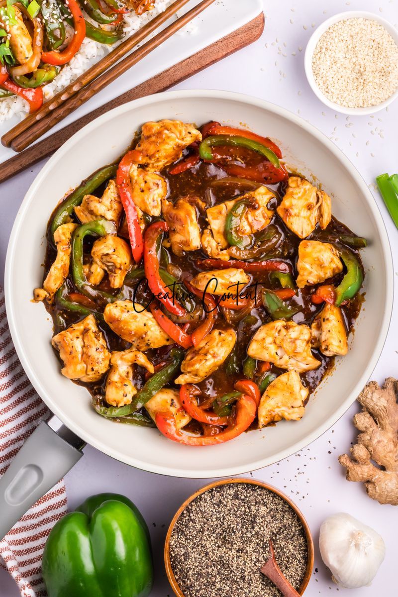 Black Pepper Chicken - Set 1 of 2