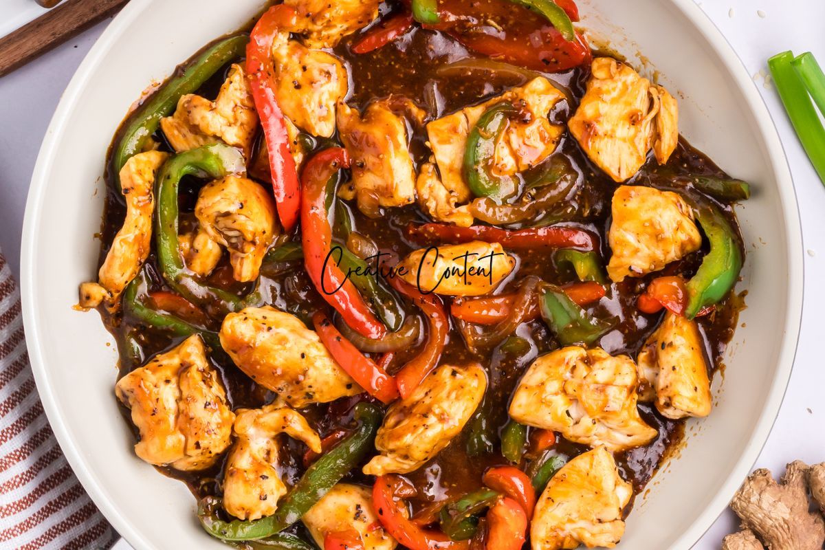 Black Pepper Chicken - Set 1 of 2