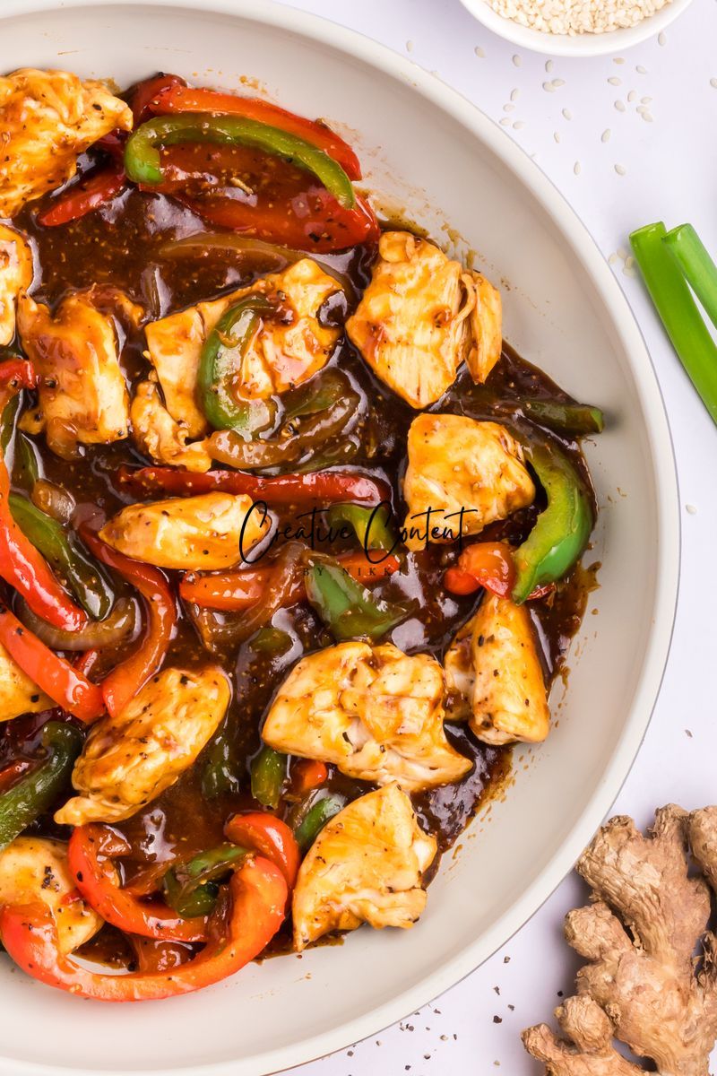 Black Pepper Chicken - Set 1 of 2