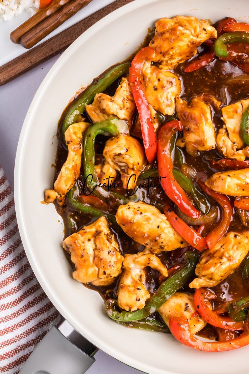 Black Pepper Chicken - Set 1 of 2