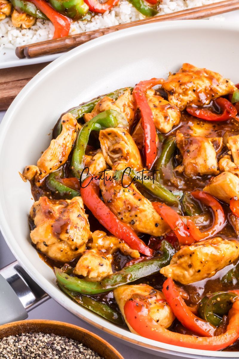 Black Pepper Chicken - Set 1 of 2