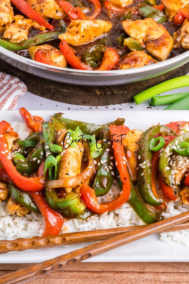 Black Pepper Chicken - Set 1 of 2