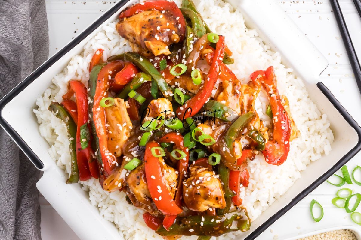 Black Pepper Chicken - Set 2 of 2