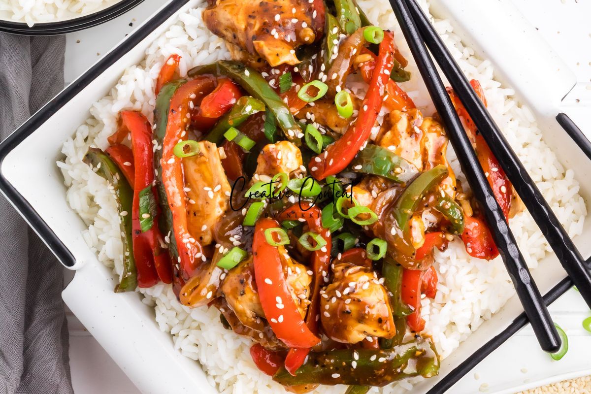 Black Pepper Chicken - Set 2 of 2