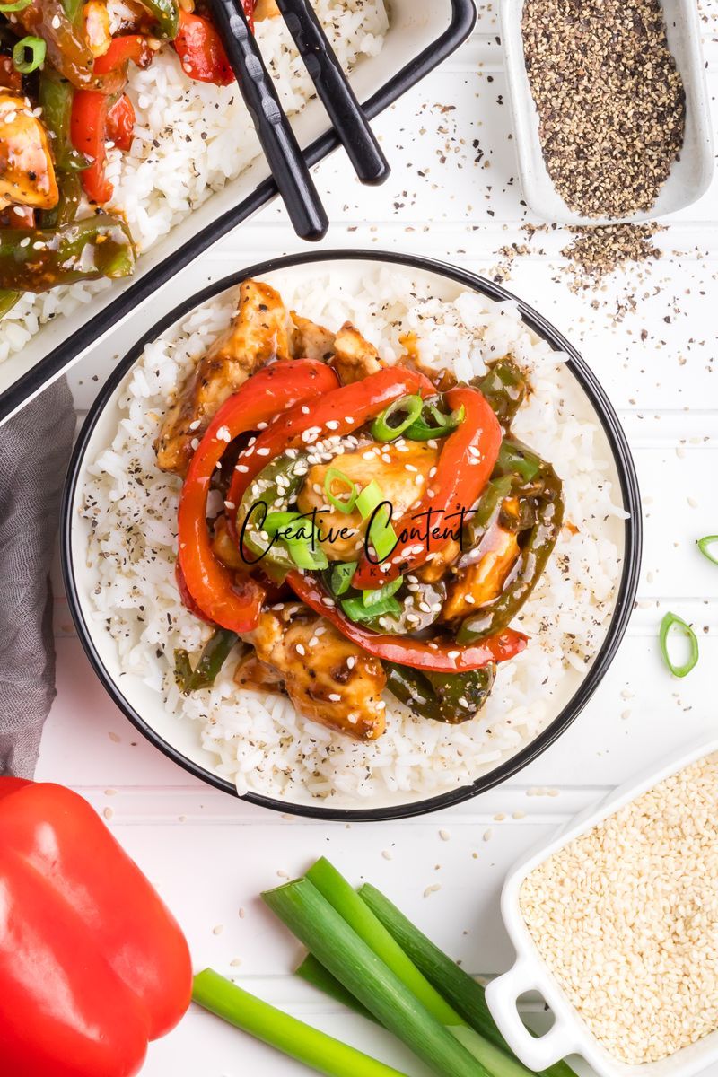 Black Pepper Chicken - Set 2 of 2