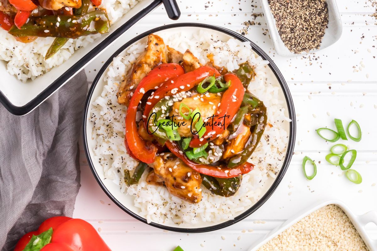 Black Pepper Chicken - Set 2 of 2
