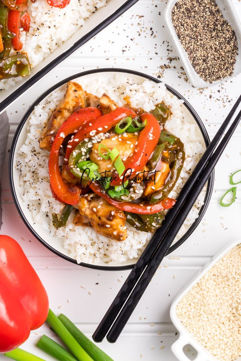 Black Pepper Chicken - Set 2 of 2