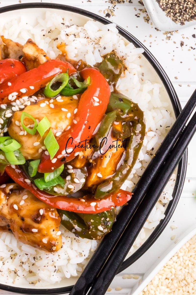 Black Pepper Chicken - Set 2 of 2