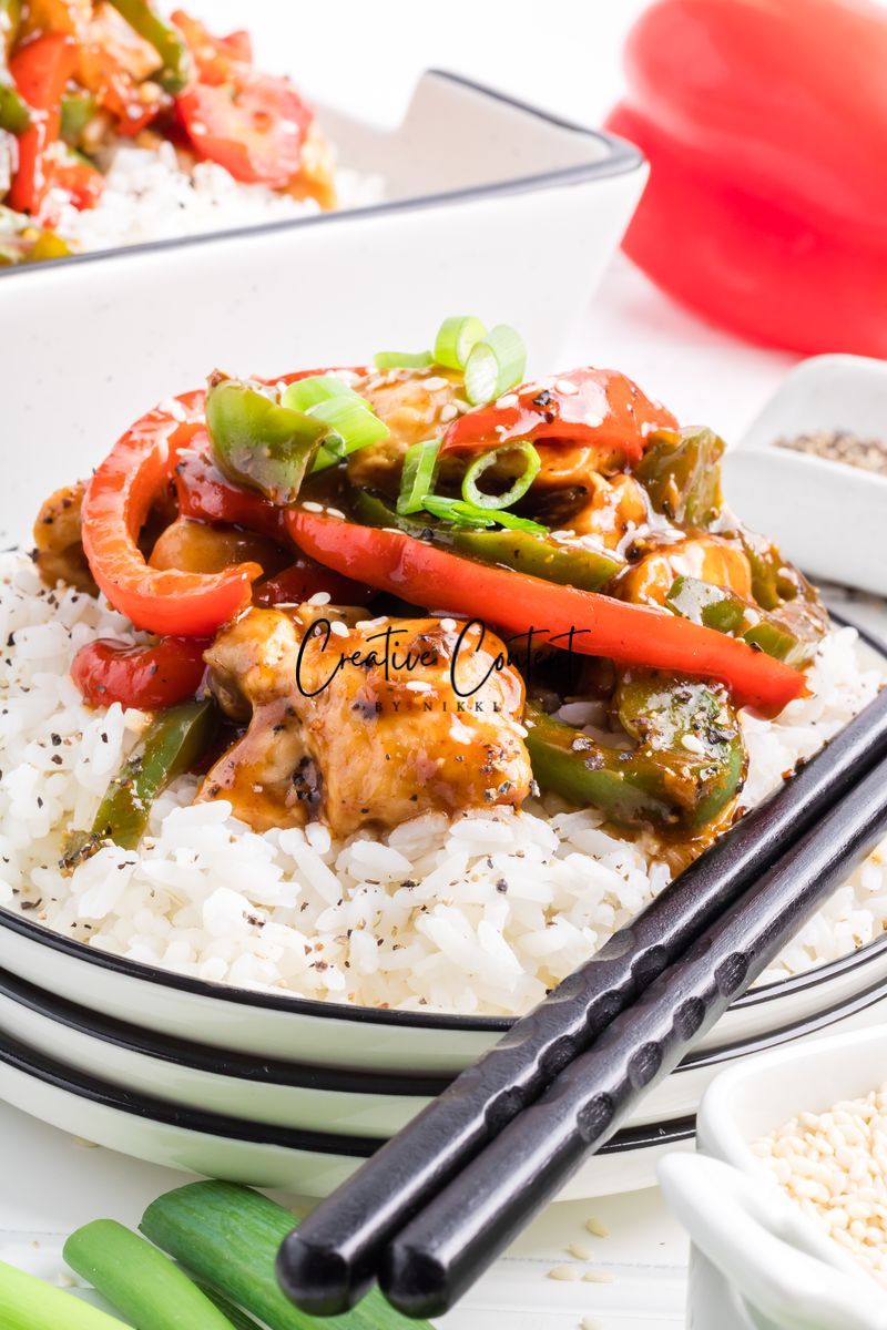 Black Pepper Chicken - Set 2 of 2