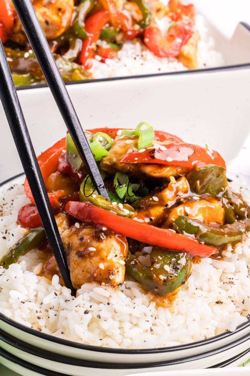 Black Pepper Chicken - Set 2 of 2