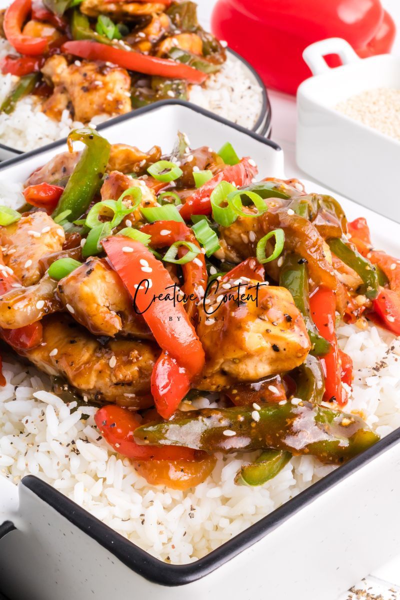 Black Pepper Chicken - Set 2 of 2