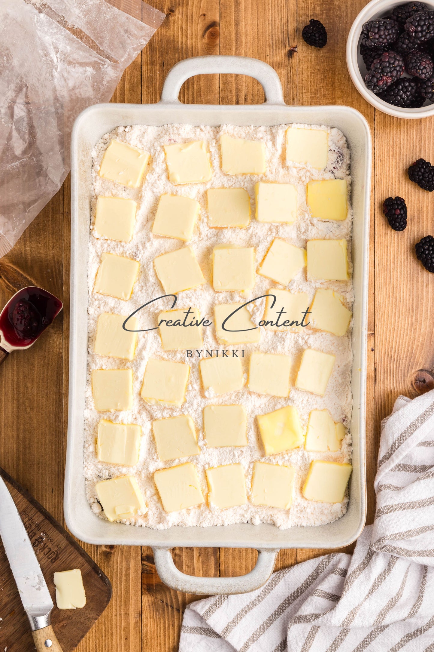 Blackberry Dump Cake  -  Exclusive