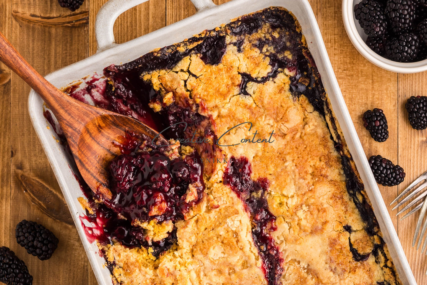 Blackberry Dump Cake  -  Exclusive