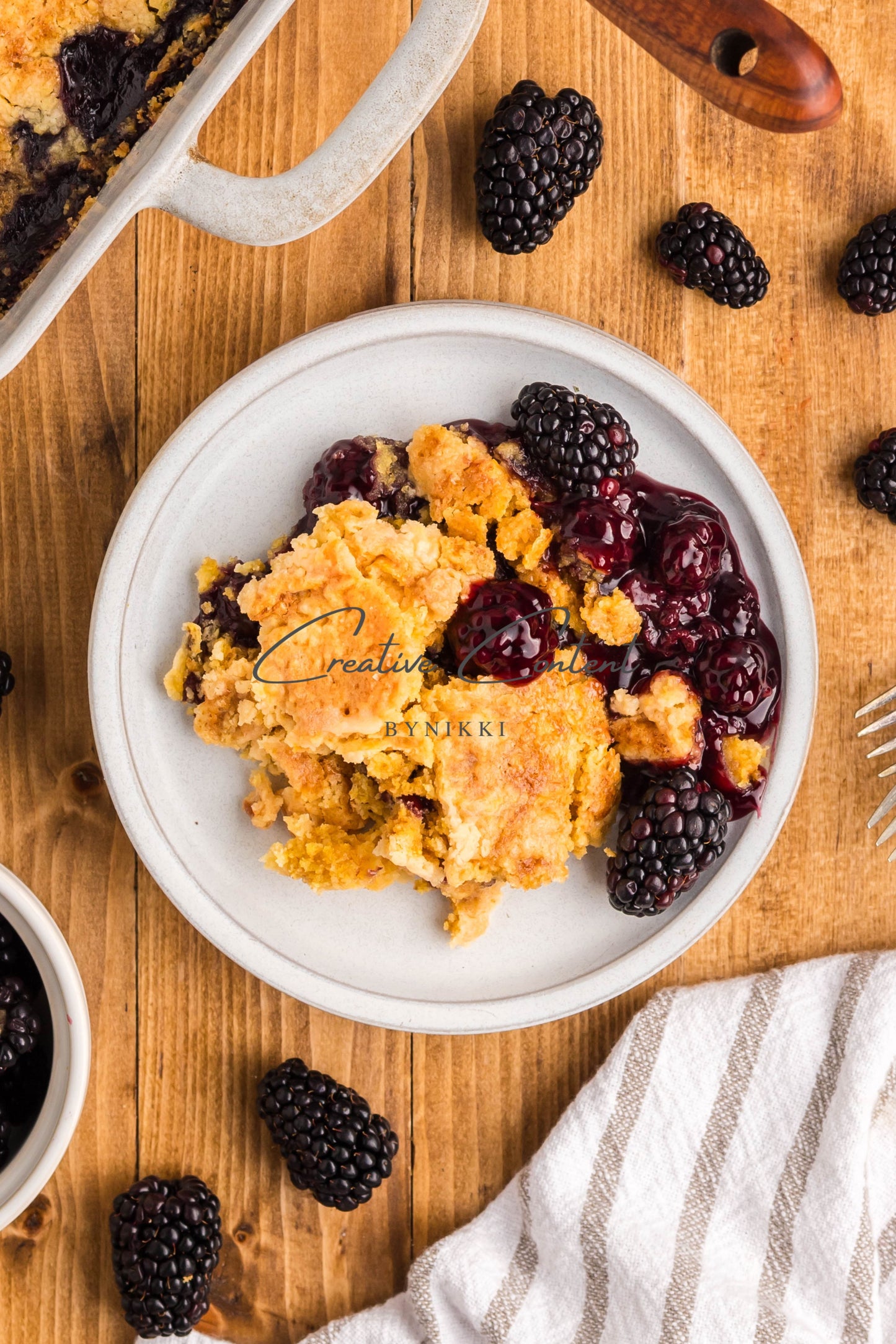 Blackberry Dump Cake  -  Exclusive