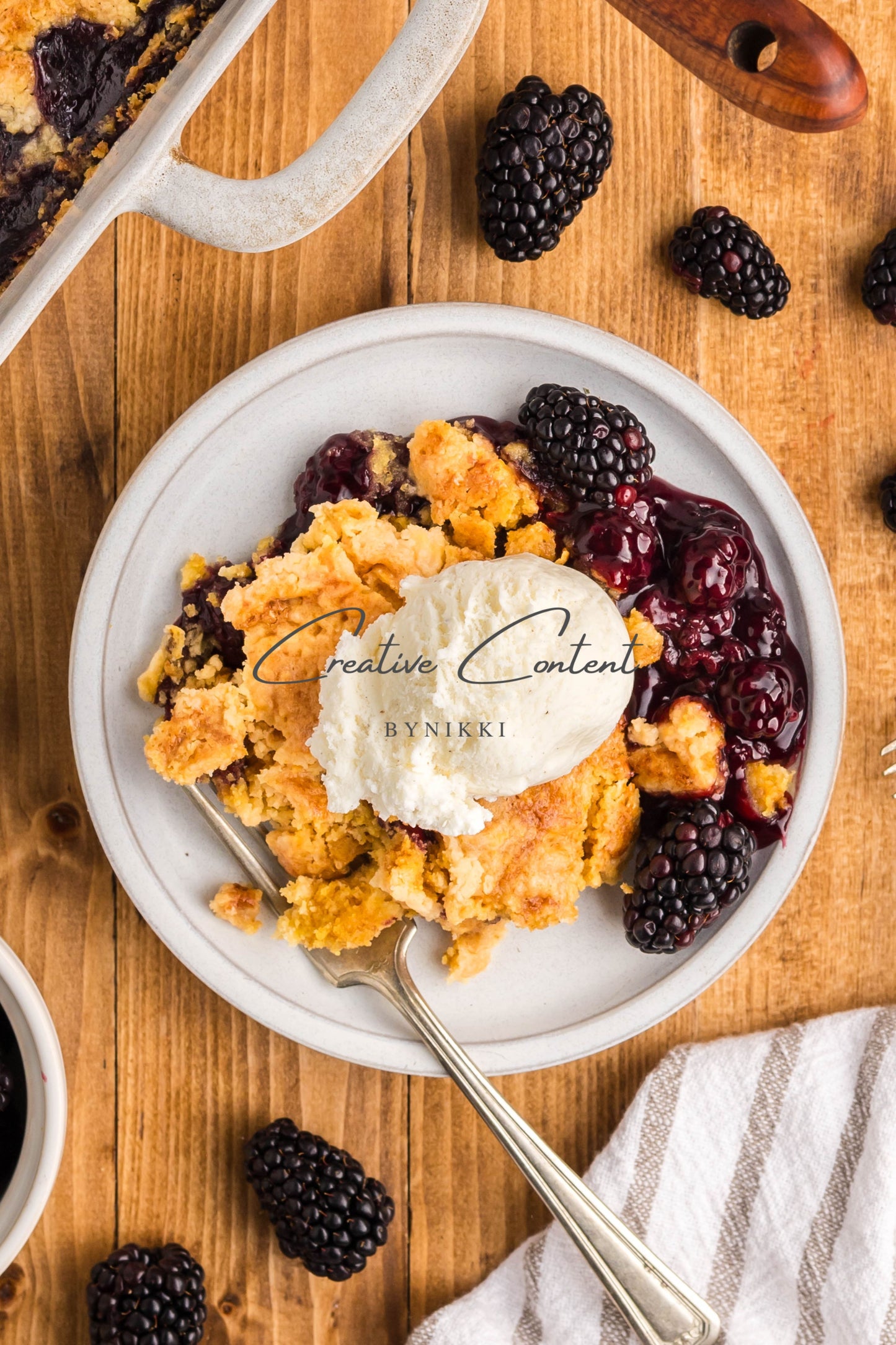 Blackberry Dump Cake  -  Exclusive