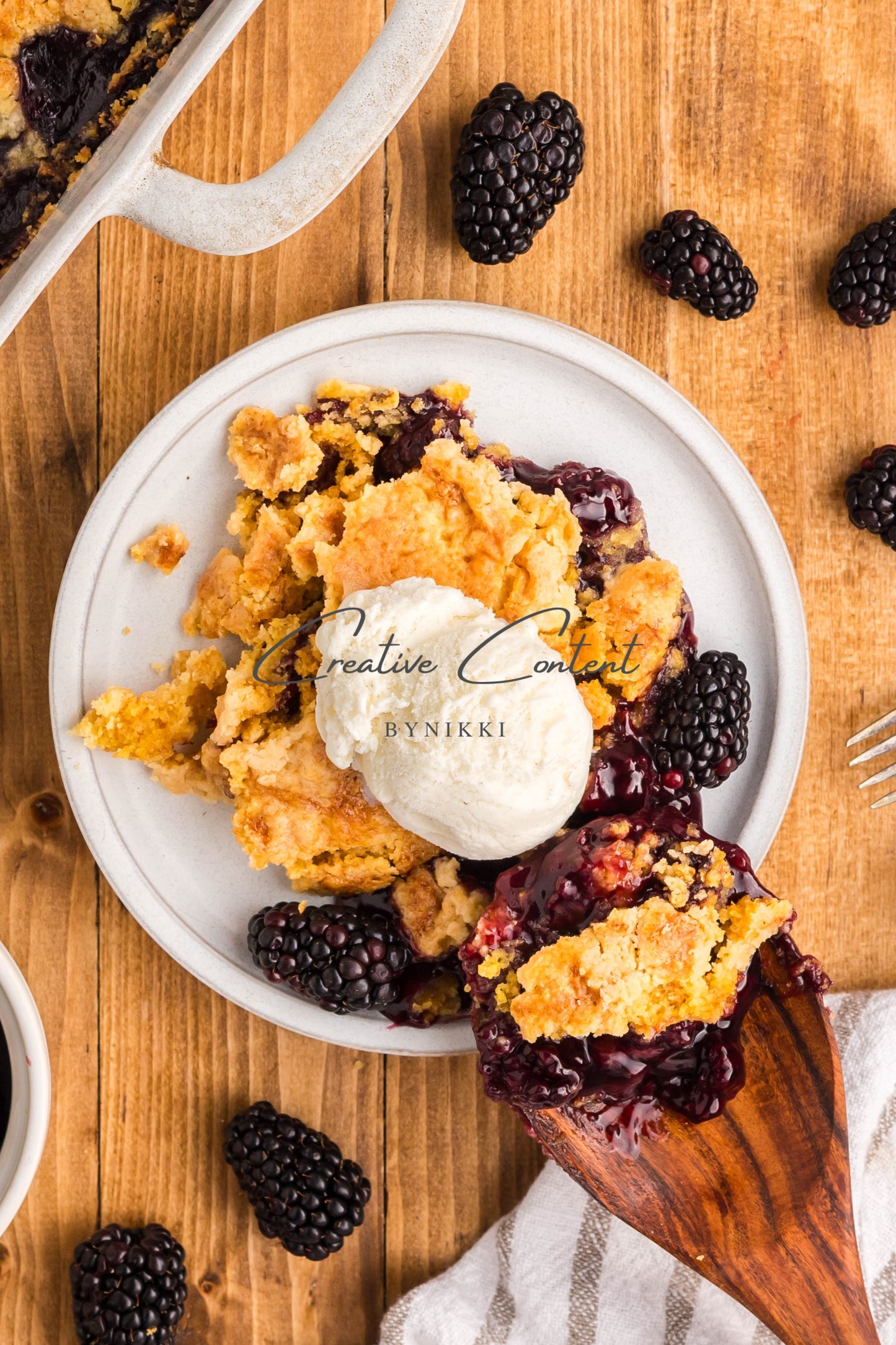Blackberry Dump Cake  -  Exclusive