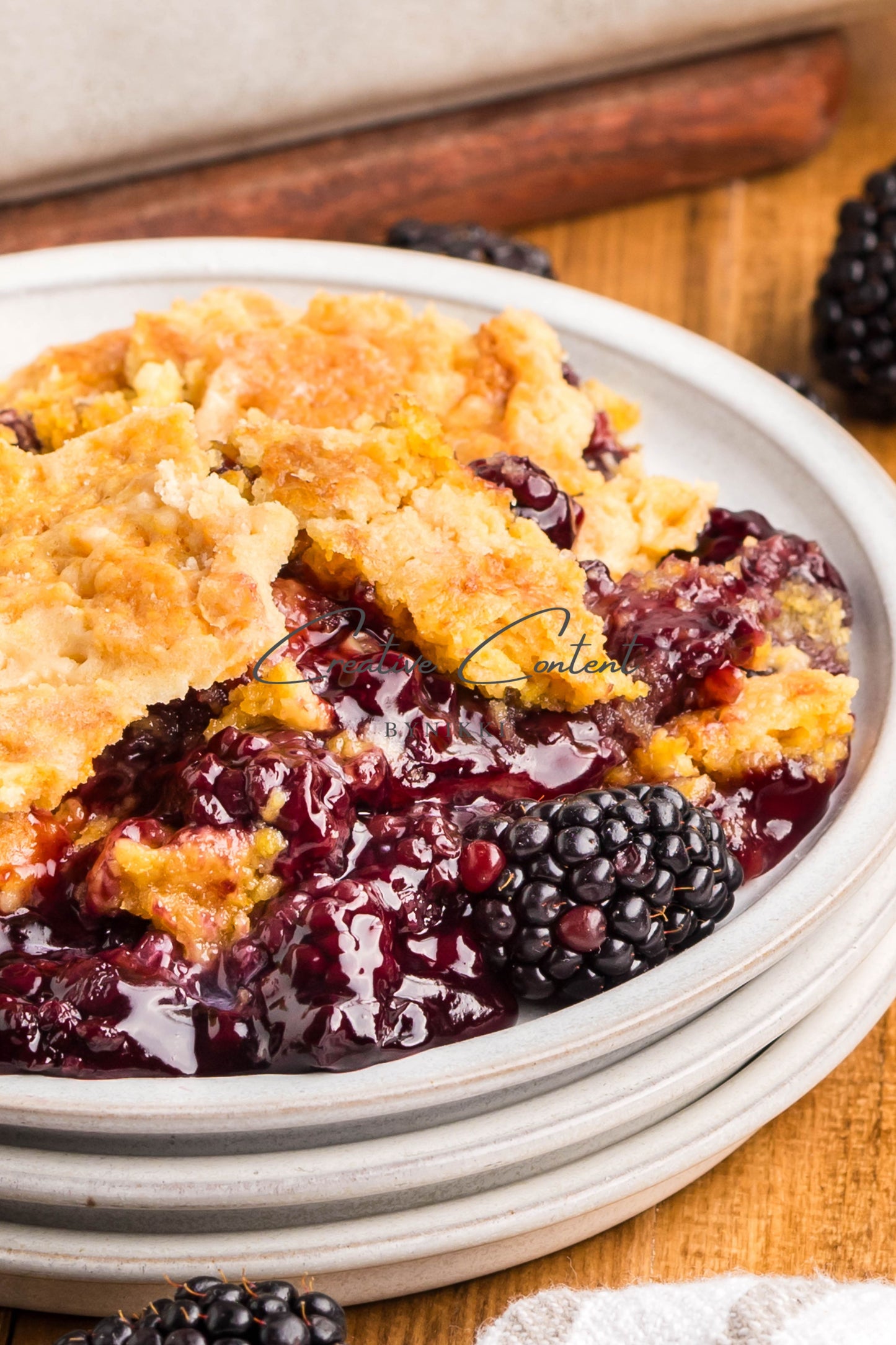 Blackberry Dump Cake  -  Exclusive