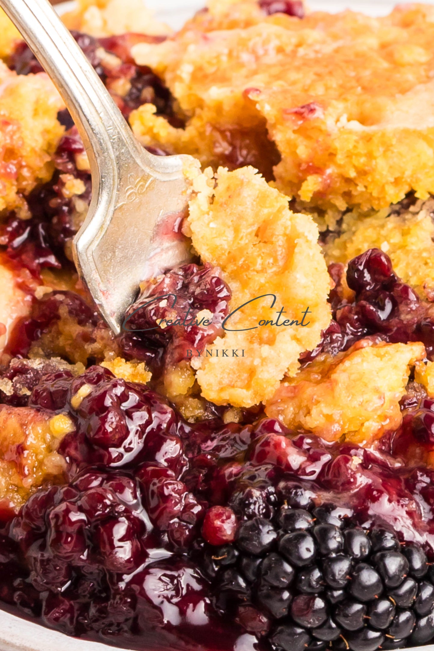 Blackberry Dump Cake  -  Exclusive