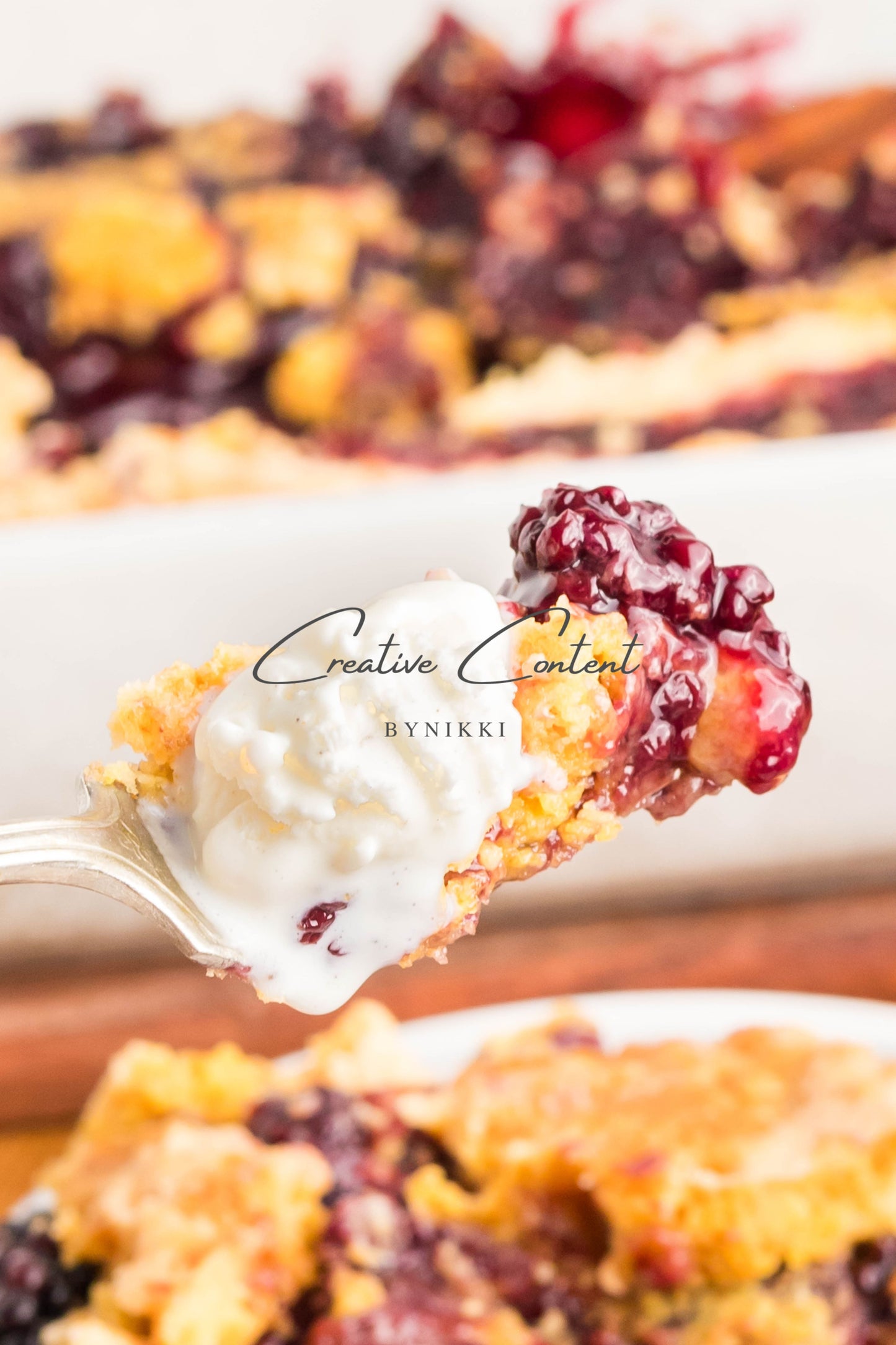 Blackberry Dump Cake  -  Exclusive