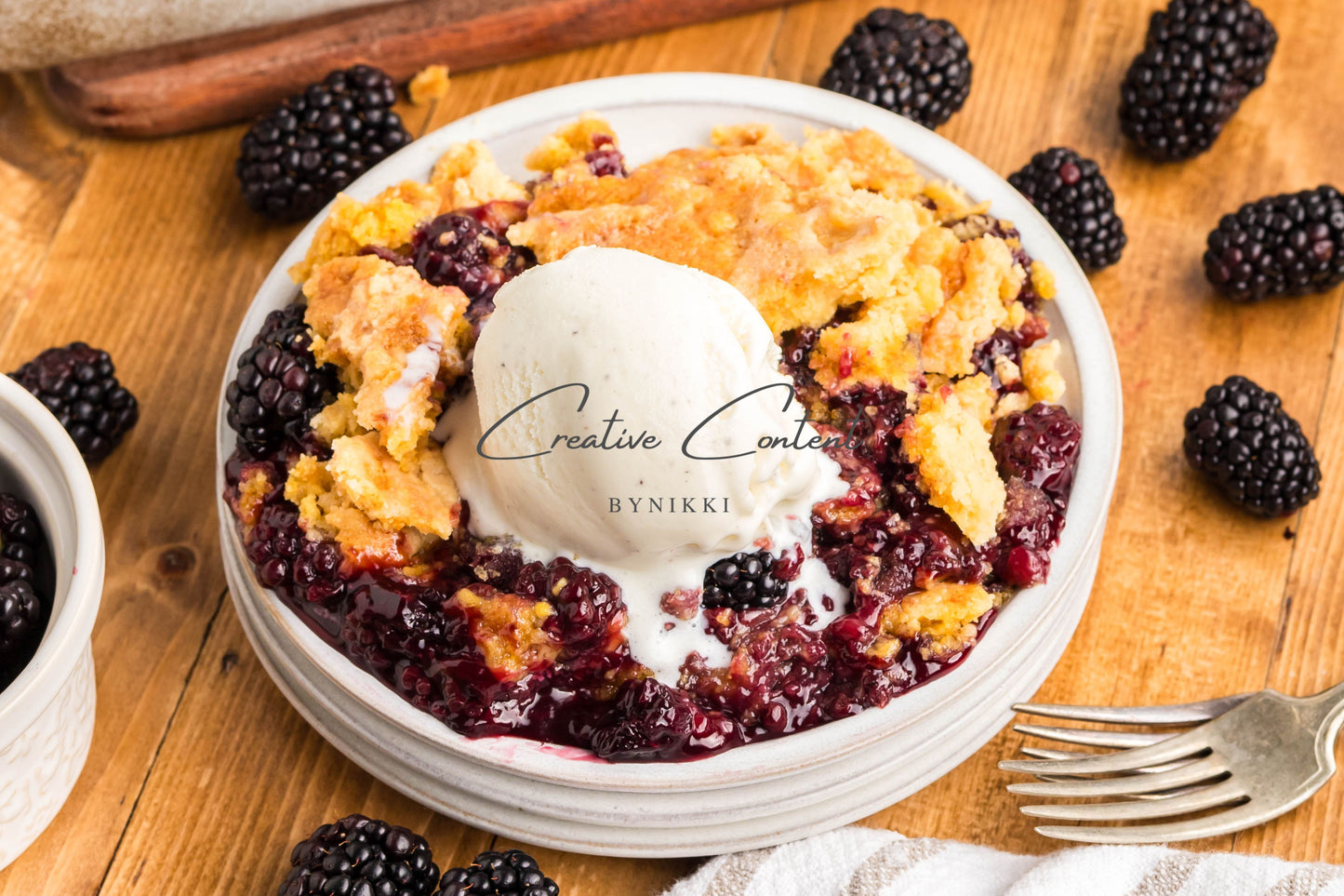 Blackberry Dump Cake  -  Exclusive
