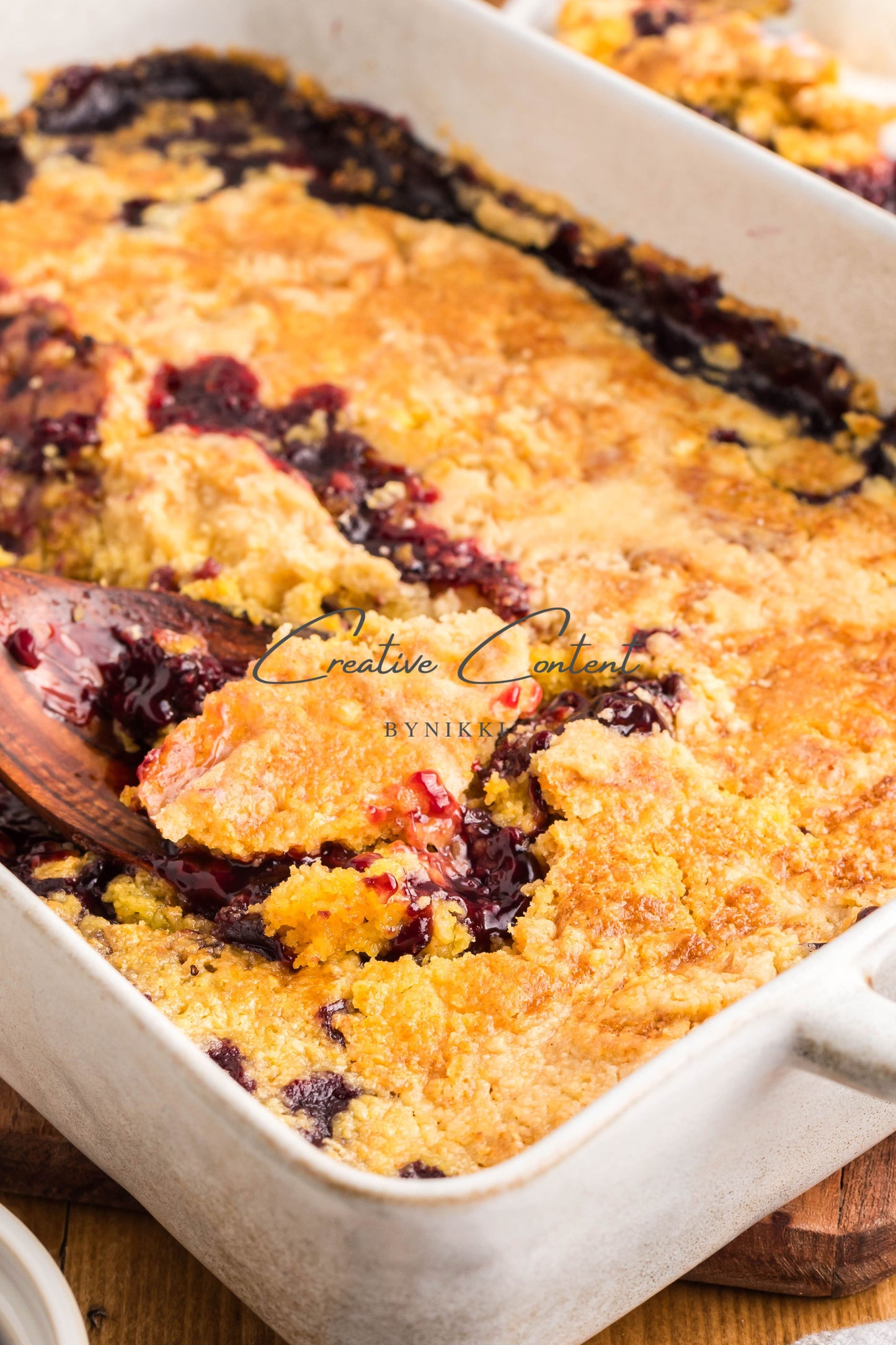 Blackberry Dump Cake  -  Exclusive