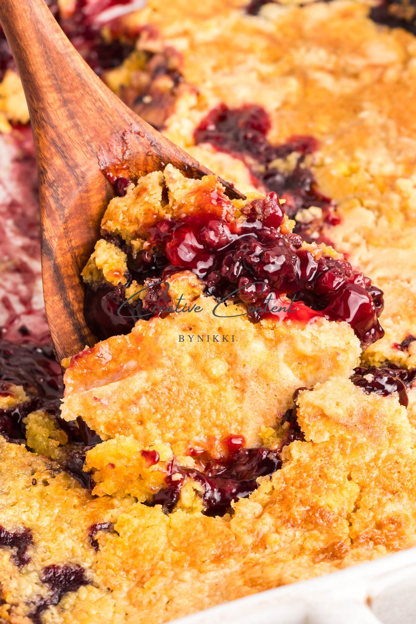 Blackberry Dump Cake  -  Exclusive