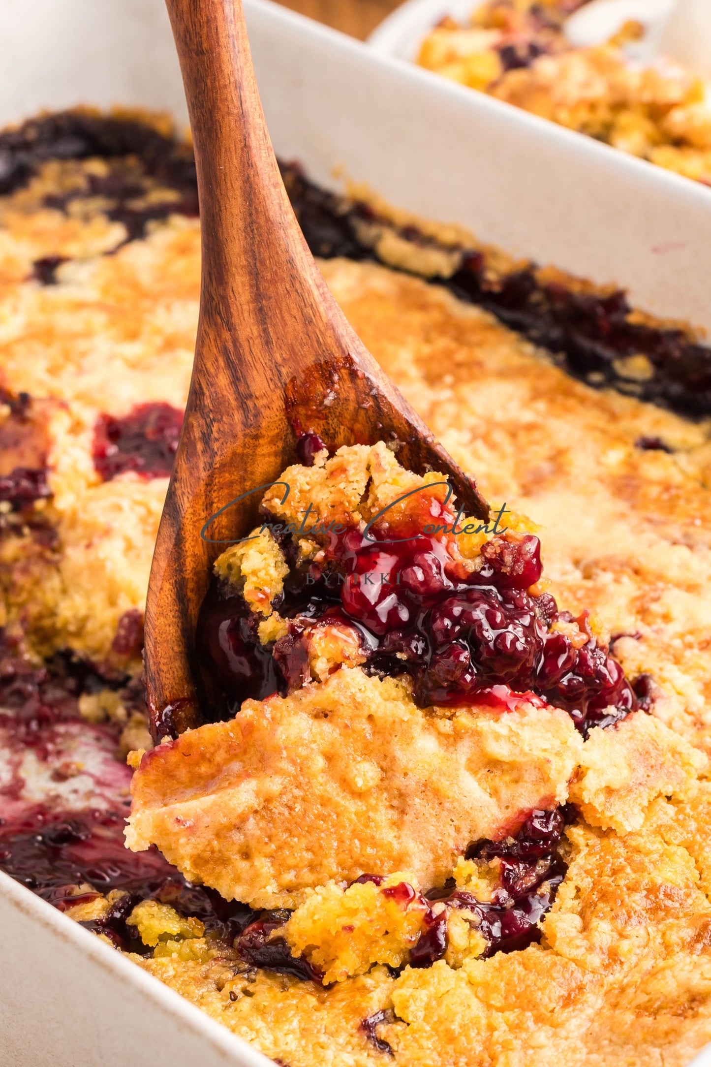 Blackberry Dump Cake  -  Exclusive