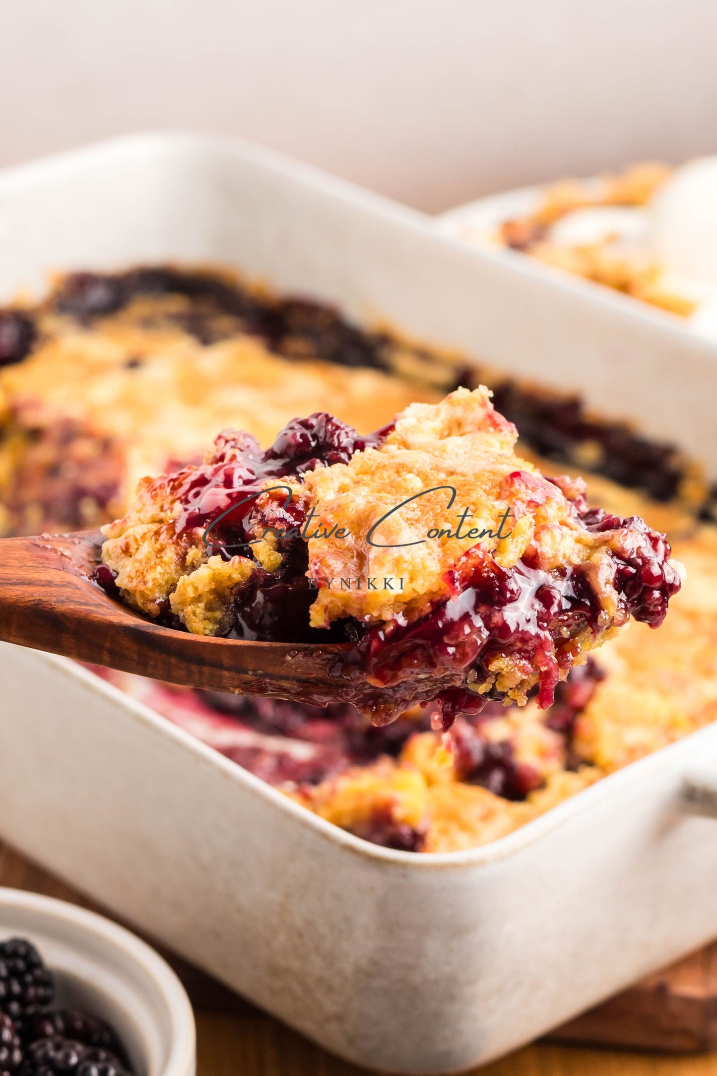 Blackberry Dump Cake  -  Exclusive