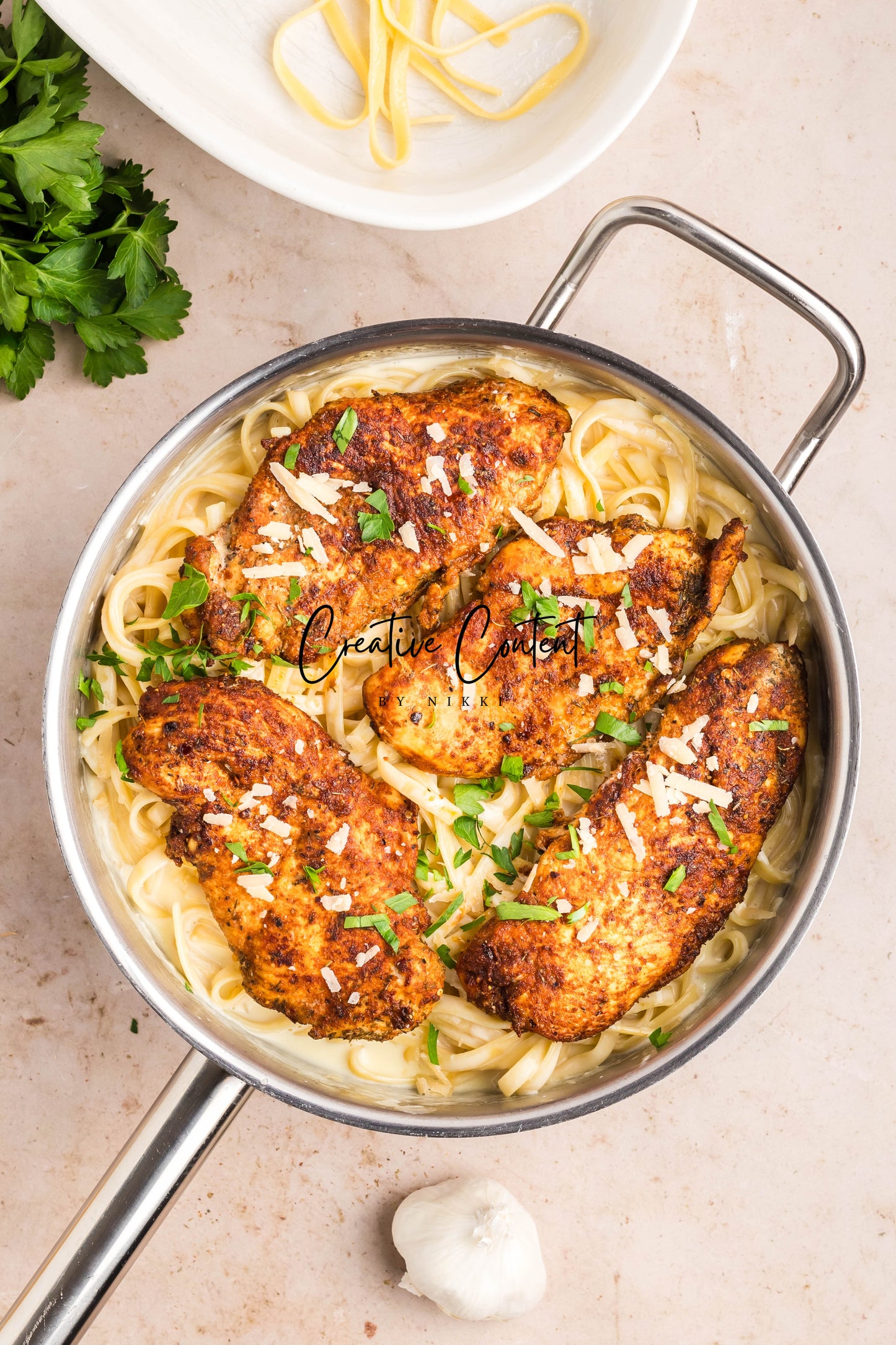Blackened Chicken Alfredo - Exclusive