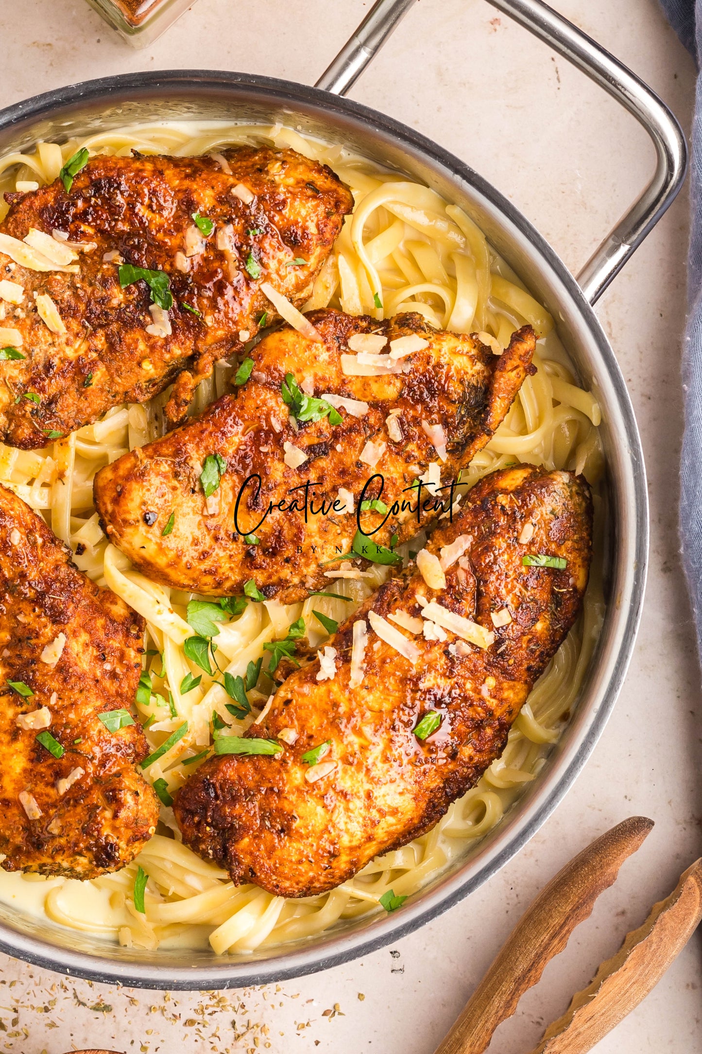 Blackened Chicken Alfredo - Exclusive