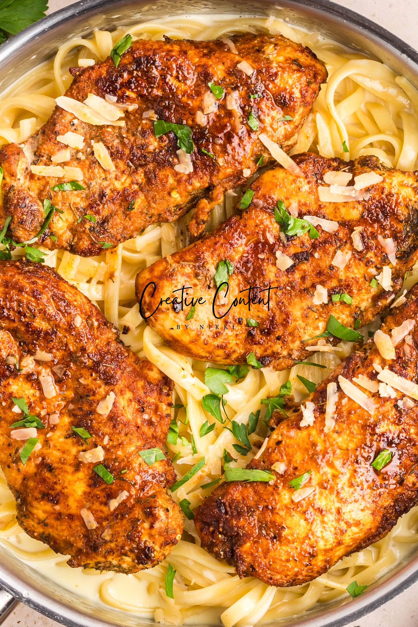 Blackened Chicken Alfredo - Exclusive